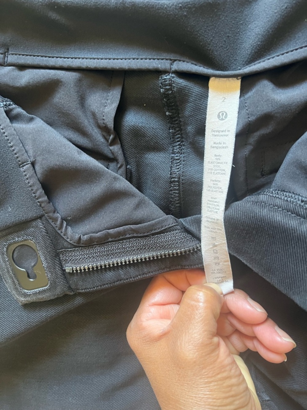 lululemon athletica Black Wide-Leg Pull-On Pants - Picture 9 of 12